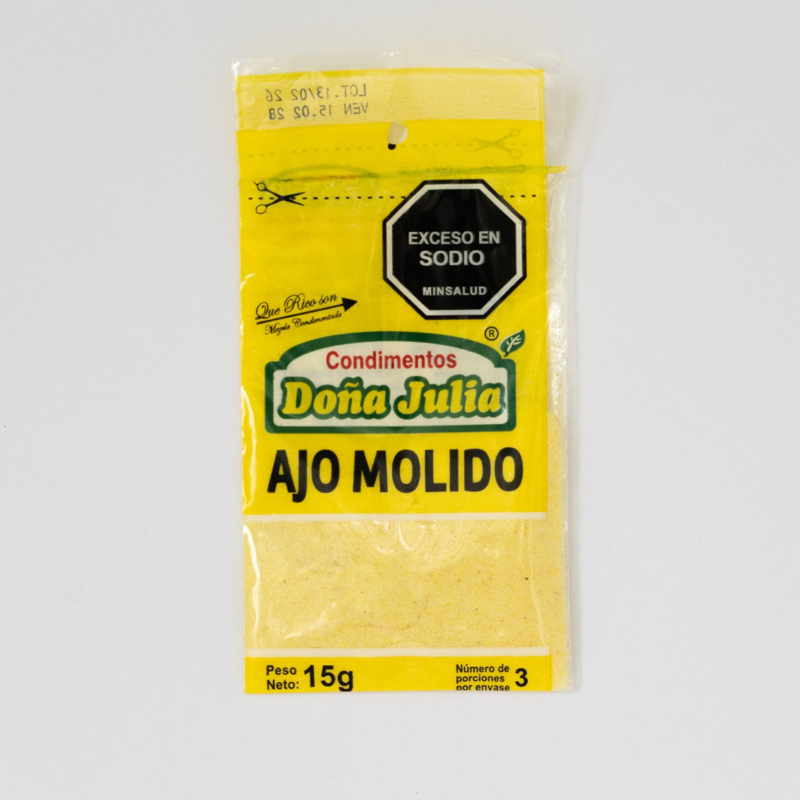 Ajo-molido-15g
