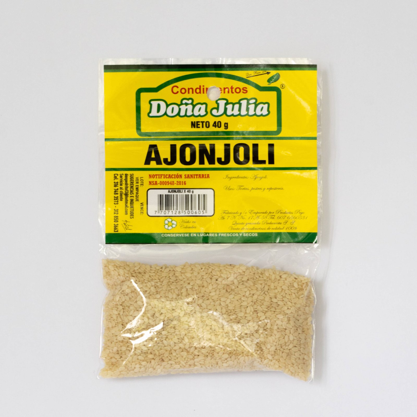 Ajonjoli-40g